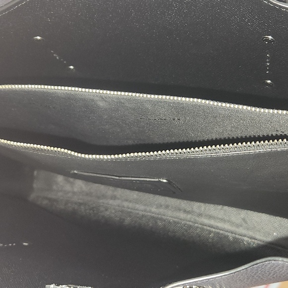 Coach Pebbled leather 2 way bag - Picture 6 of 12